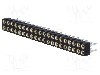 Conector 40 pini, seria {{Serie conector}}, pas pini 2.54mm, CONNFLY - DS1002-01-2*20V13