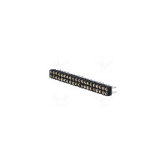 Conector 40 pini, seria {{Serie conector}}, pas pini 2.54mm, CONNFLY - DS1002-01-2*20V13