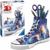 Puzzle 3D Suport Pixuri Sneaker Astronaut, 108 Piese, Ravensburger