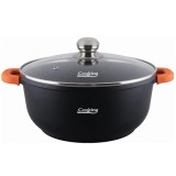 Semioala Heinner capac inductie Dark Line 13.5L 36x16cm A0336A DNC38821