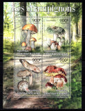 Centrafricana 2013, Ciuperci, serie neuzata, MNH, Nestampilat