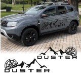 Set 2 stickere auto Duster 179cm X 55 cm