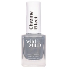 Lac unghii Chrome Effect CH12 Aluminium Aura Wild &amp; Mild 12ml