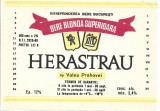 NI485 Etichetă bere superioară Herăstrău, tip Valea Prahovei, &Icirc;ntreprinderea Bere București