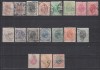 ROMANIA 1900/06 LP 54 CAROL I SPIC DE GRAU FARA FILIGRAN SERIE STAMPILATA, Stampilat