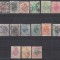 ROMANIA 1900/06 LP 54 CAROL I SPIC DE GRAU FARA FILIGRAN SERIE STAMPILATA