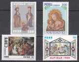 Peru 1980,1982,1983,1984 - Crăciun, MNH