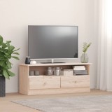 vidaXL Dulap TV cu sertare &bdquo;ALTA&rdquo; 100x35x41 cm, lemn masiv de pin