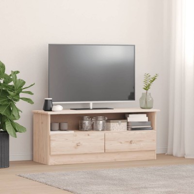 vidaXL Dulap TV cu sertare &amp;bdquo;ALTA&amp;rdquo; 100x35x41 cm, lemn masiv de pin foto