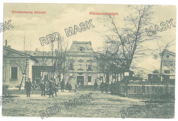 2509 - SIGHET, Maramures, Market, Romania - old postcard - used - 1907