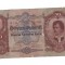 Bancnota Ungaria 50 pengo 1 octombrie 1932, circulata, stare relativ buna