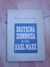 Doctrina economica a lui Karl Marx - KARL KAUTSKI foto