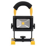 Cumpara ieftin Proiector LED Portabil 20W Dactylion, Reincarcabil, Stativ, 1800 Lumeni, IP65, 12V/220V, Galben