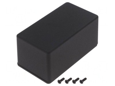 Carcasă Universală Aluminiu IP54 1550DBK 64x115x55mm foto