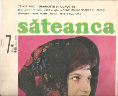 Revista Sateanca nr.7-1968 foto