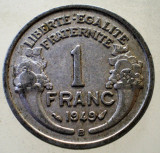 1.984 FRANTA 1 FRANC 1949 B, Europa, Aluminiu