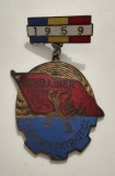 Insigna - Brigadier al muncii patriotice 1959