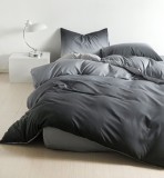 Cumpara ieftin Lenjerie Pat Tottenham Fx007, Bumbac, 4 Piese, Fara Elastic, Gri, Negru