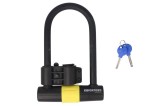 Antifurt U-Lock cu cheie Oxford Magnum, negru/galben