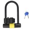 Antifurt U-Lock cu cheie Oxford Magnum, negru/galben