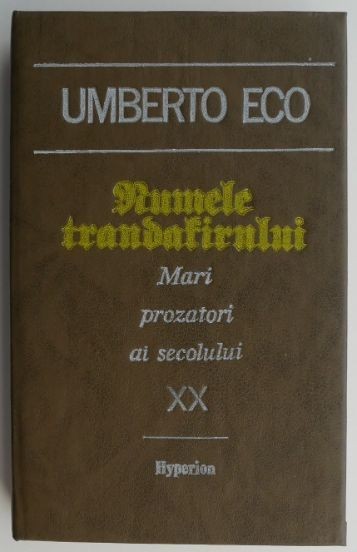 Numele trandafirului &ndash; Umberto Eco