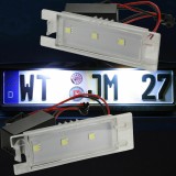 Lampi numar LED pentru Alfa Romeo 147, 156, 159, 166, GT, Brera, Giulietta, Mito, Spider, Recambo