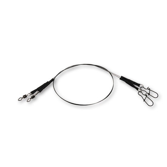 Struna DAM Effzett S 30cm No.8 11Kg Coated Core7 Spin Leader