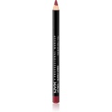 NYX Professional Makeup Slim Lip Pencil creion de buze cu trasare precisă culoare 817 Hot Red 1 g