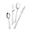 Set 24 Tacamuri Bohmann Argintiu, Otel Inoxidabil, Furculite, Cutite, Linguri, Lingurite - Set Complet