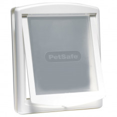 PetSafe Ușă animale de companie în 2 căi 760 mare 35,6x30,5cm alb 5023