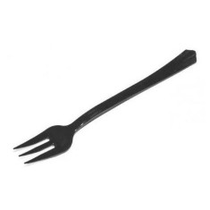 Set 100 furculite plastic unica folosinta pentru aperitivr, 10 cm, culoare