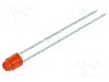 Dioda LED, 3mm, ro&amp;#351;ie, 110...400mcd, 20mA, 2...2,4V, LITEON - LTL17KRH5D