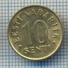 AX 519 MONEDA- ESTONIA -10 SENTI -ANUL 2002 -STAREA CARE SE VEDE