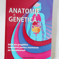 Anatomie și Genetică. Ghid de de pregătire intensivă pt examenul de bacalaureat