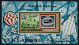QU&#039;AITI STATE IN HADHRAMAUT 1967- AMPHILEX COLITA + TIMBR NESTAMPILATE