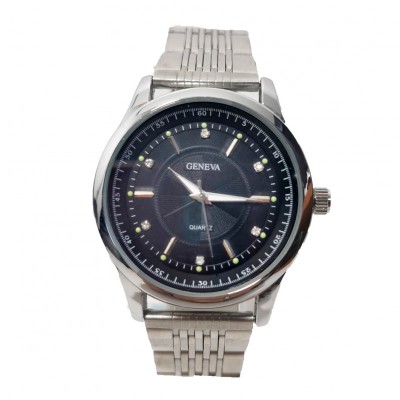 Ceas unisex Geneva - Simple Black foto