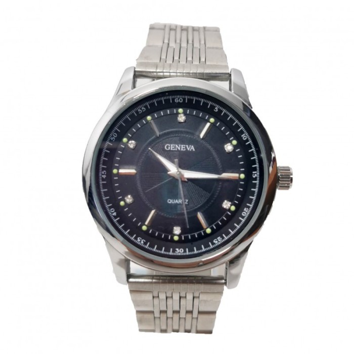 Ceas unisex Geneva - Simple Black