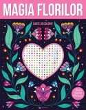 Magia florilor &ndash; 1000 ștrasuri autocolante
