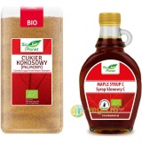 Pachet Zahar de Cocos Ecologic/Bio 300g + Sirop de Artar Grad C Ecologic/Bio 250ml