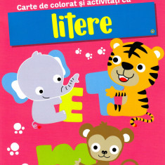 Carte de colorat si activitati cu litere