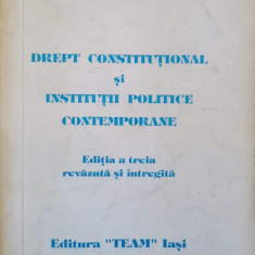 DREPT CONSTITUTIONAL SI INSTITUTII POLITICE CONTEMPORANE-GENOVEVA VRABIE