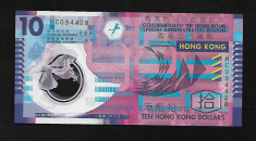 Hong Kong 10 Dolars 2007-UNC foto