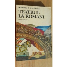 Teatrul la romani- Dimitrie C. Ollanescu