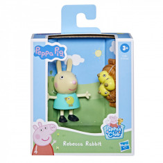 PEPPA PIG FIGURINA PRIETENII AMUZANTI IEPURASUL REBECCA 7CM SuperHeroes ToysZone foto