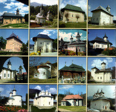 21 brosuri, pliante despre manastiri, biserici, schituri foto