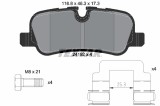 TEXTAR 2419201 Q+ set placute frana,frana disc