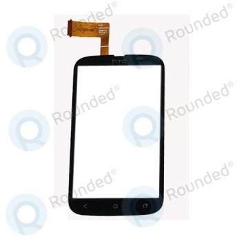 Digitizor display HTC Desire X T328e, touchpanel negru foto