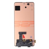 Display LCD OLED cu Touchscreen Samsung Galaxy A71 (A715) Negru - Compatibil