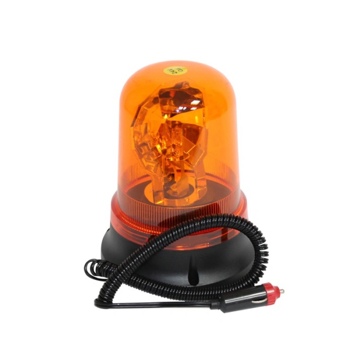 Girofar Magnetic 24V cu bec halogen H1