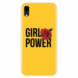 Husa silicon pentru Apple Iphone XR, Girl Power